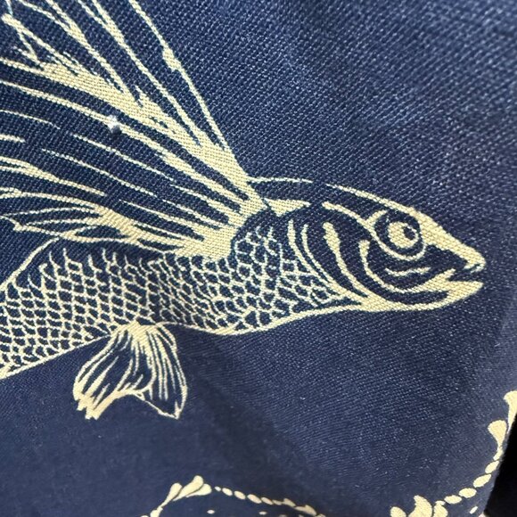 Alemais Oceane Blue and White Mini Dress - Picture 5 of 11